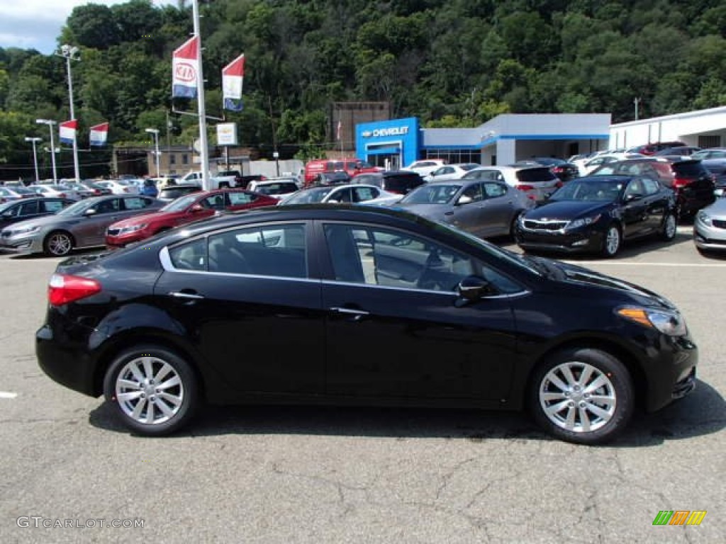 2014 Forte EX - Aurora Black / Gray photo #1