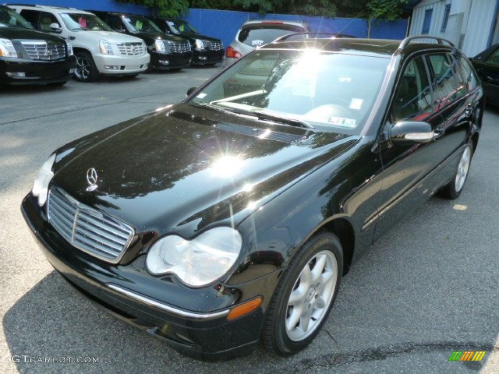 2004 C 240 4Matic Wagon - Black / Charcoal photo #1