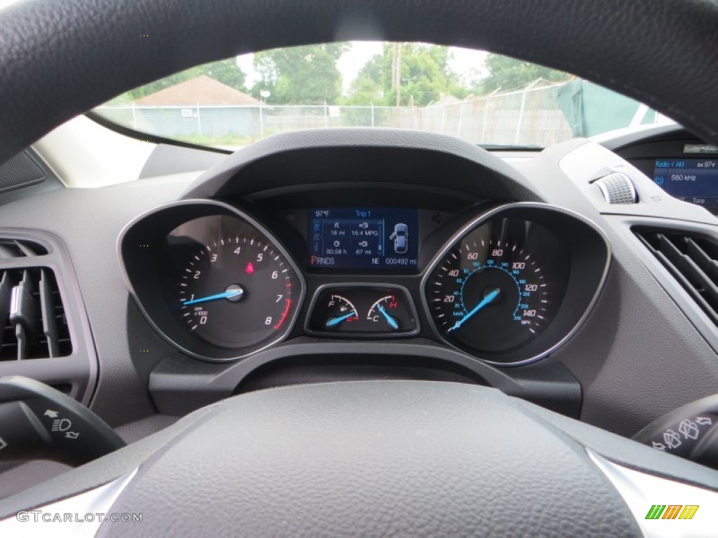 2014 Escape SE 1.6L EcoBoost - Ingot Silver / Medium Light Stone photo #32