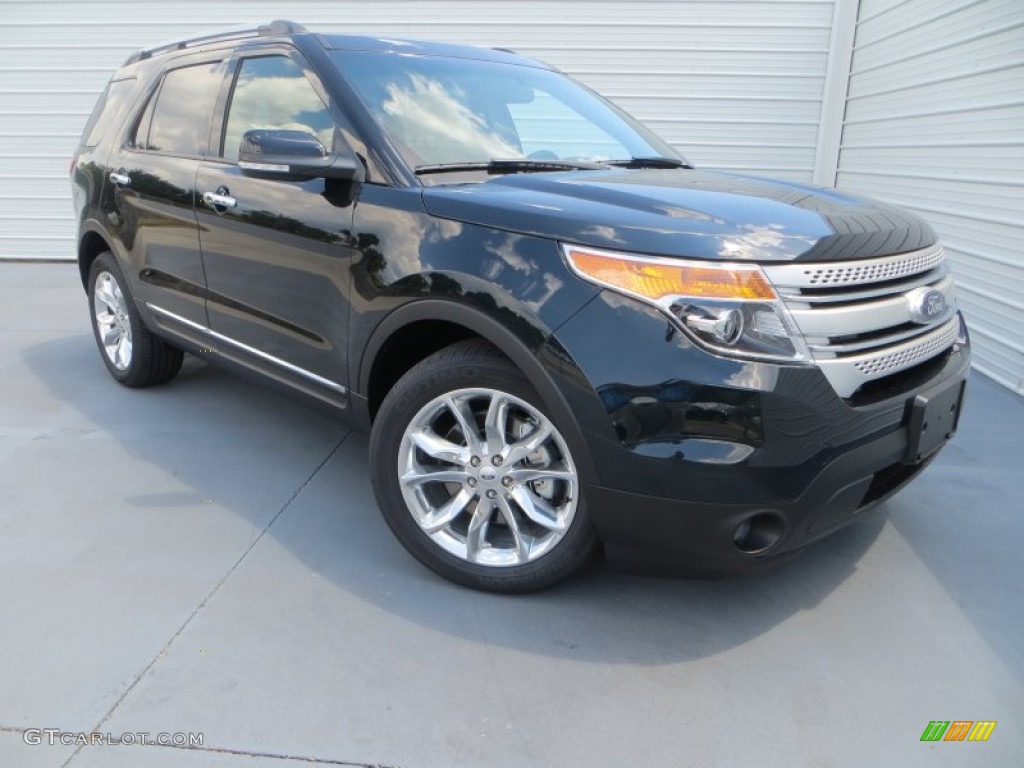 2014 Explorer XLT - Dark Side / Charcoal Black photo #1