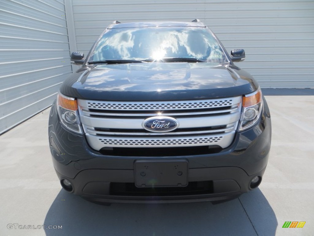 2014 Explorer XLT - Dark Side / Charcoal Black photo #8
