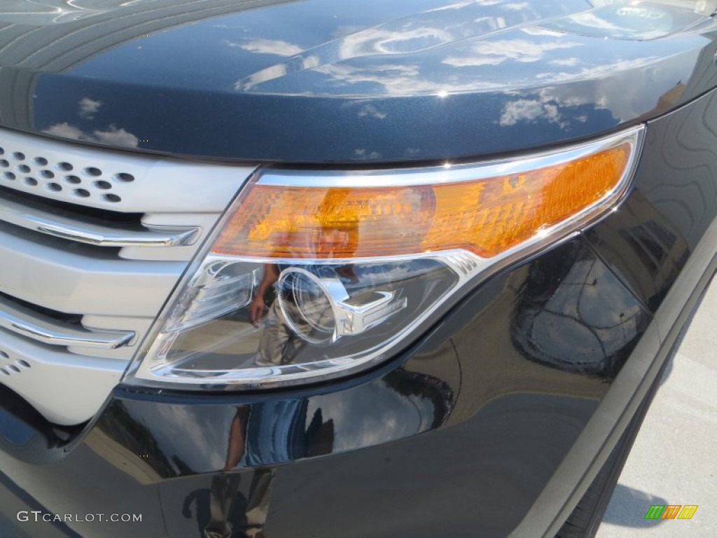 2014 Explorer XLT - Dark Side / Charcoal Black photo #9