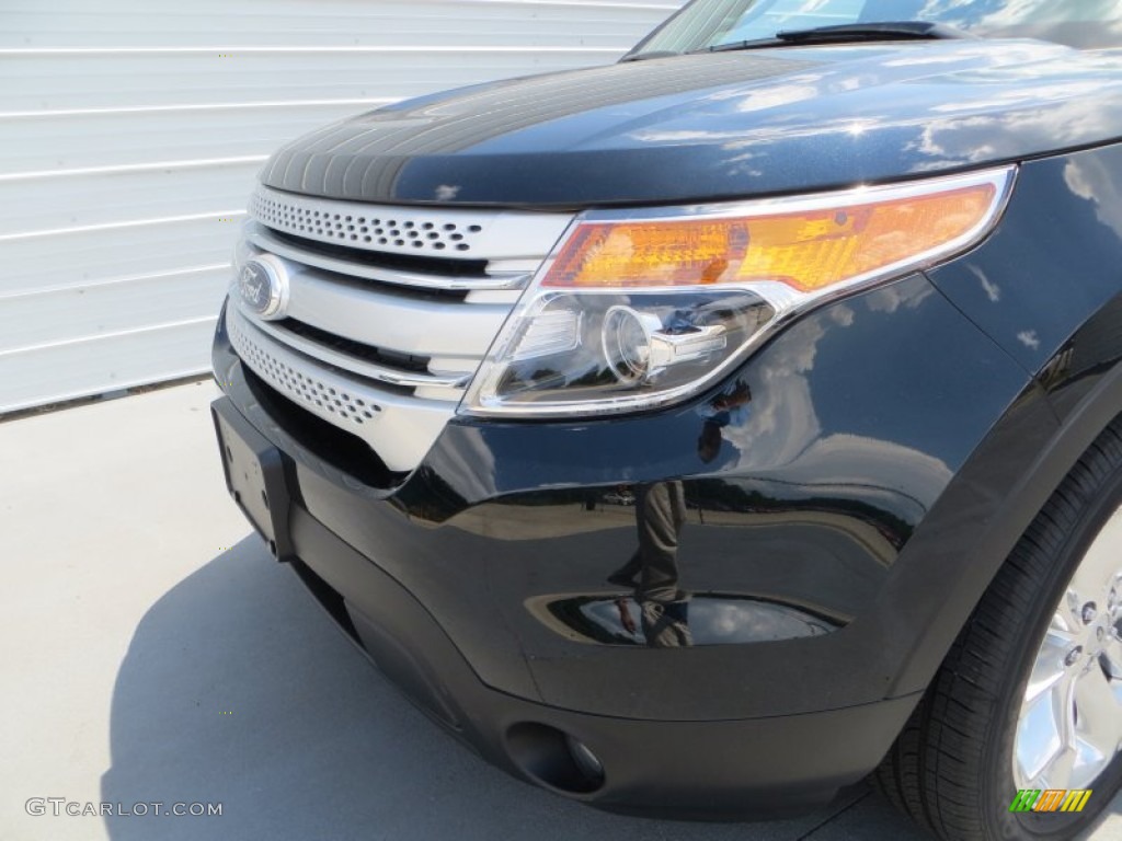 2014 Explorer XLT - Dark Side / Charcoal Black photo #10