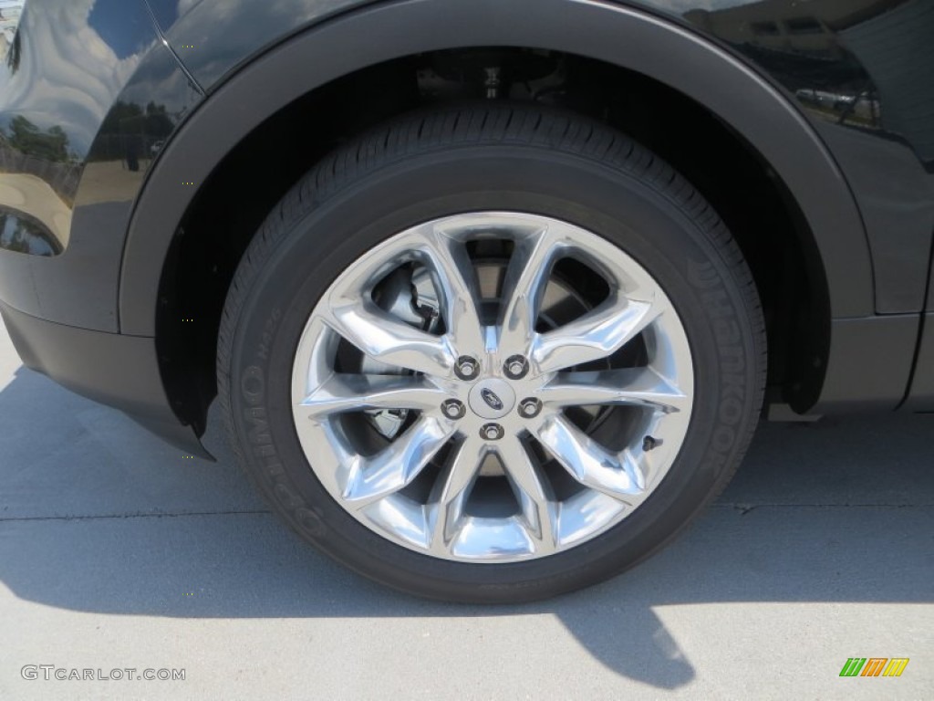 2014 Explorer XLT - Dark Side / Charcoal Black photo #11