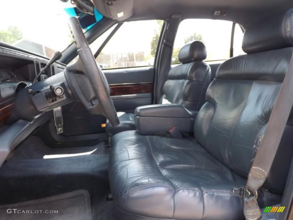 Medium Blue Interior 1999 Buick LeSabre Limited Sedan Photo #84938548