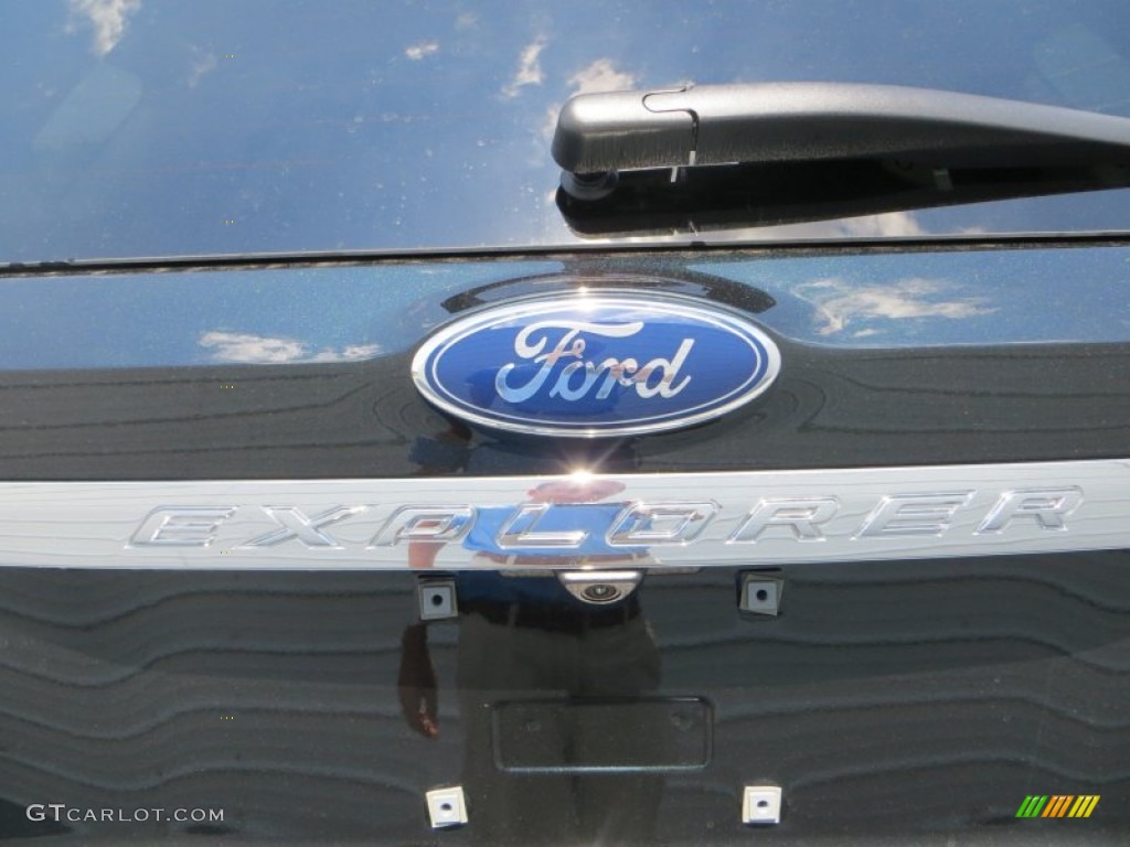 2014 Explorer XLT - Dark Side / Charcoal Black photo #14