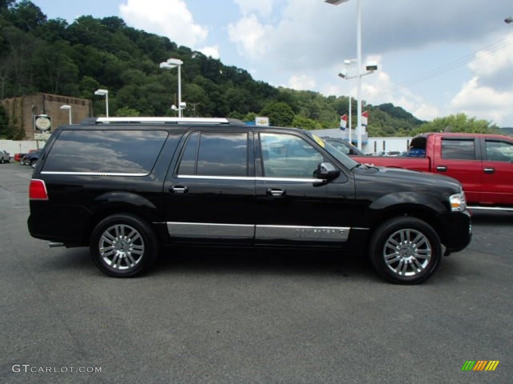 2007 Navigator L Luxury 4x4 - Black / Charcoal/Caramel photo #1