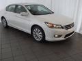 2013 White Orchid Pearl Honda Accord EX-L V6 Sedan  photo #1