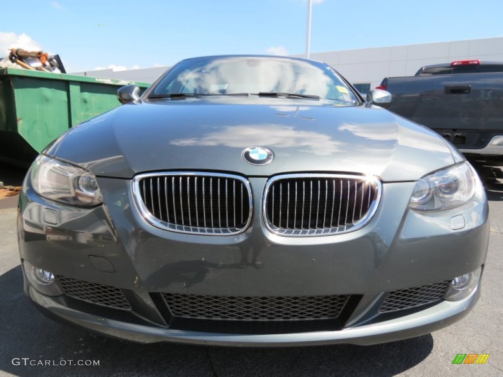 2010 3 Series 335i Convertible - Tasman Green Metallic / Saddle Brown Dakota Leather photo #3