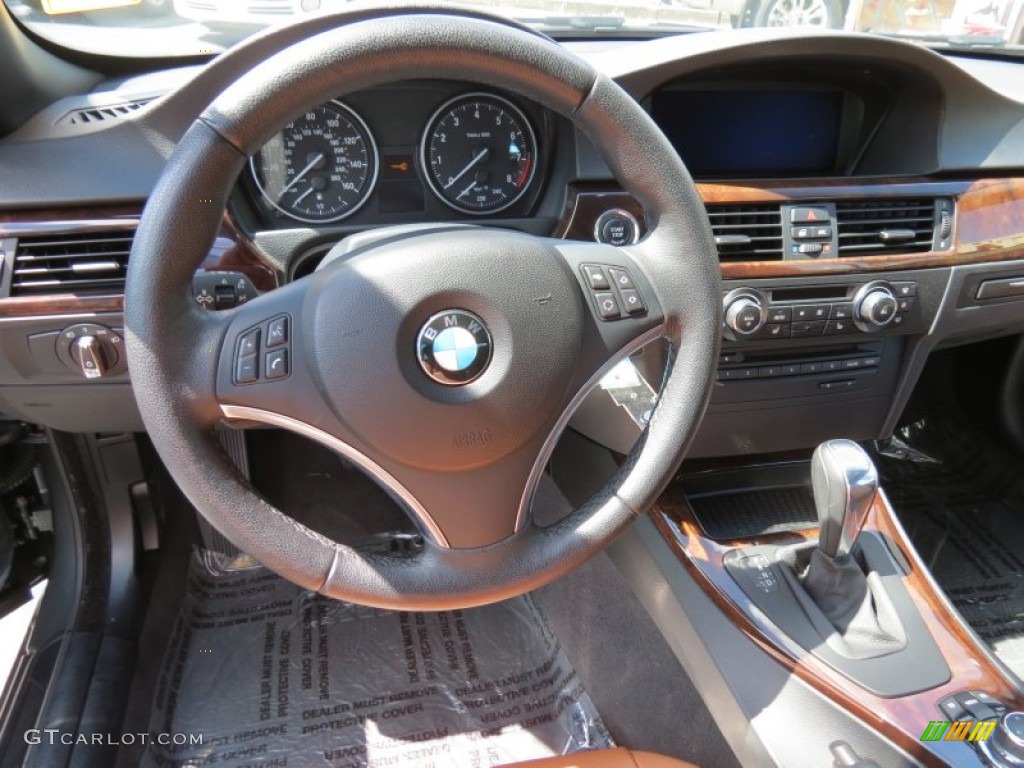 2010 3 Series 335i Convertible - Tasman Green Metallic / Saddle Brown Dakota Leather photo #4