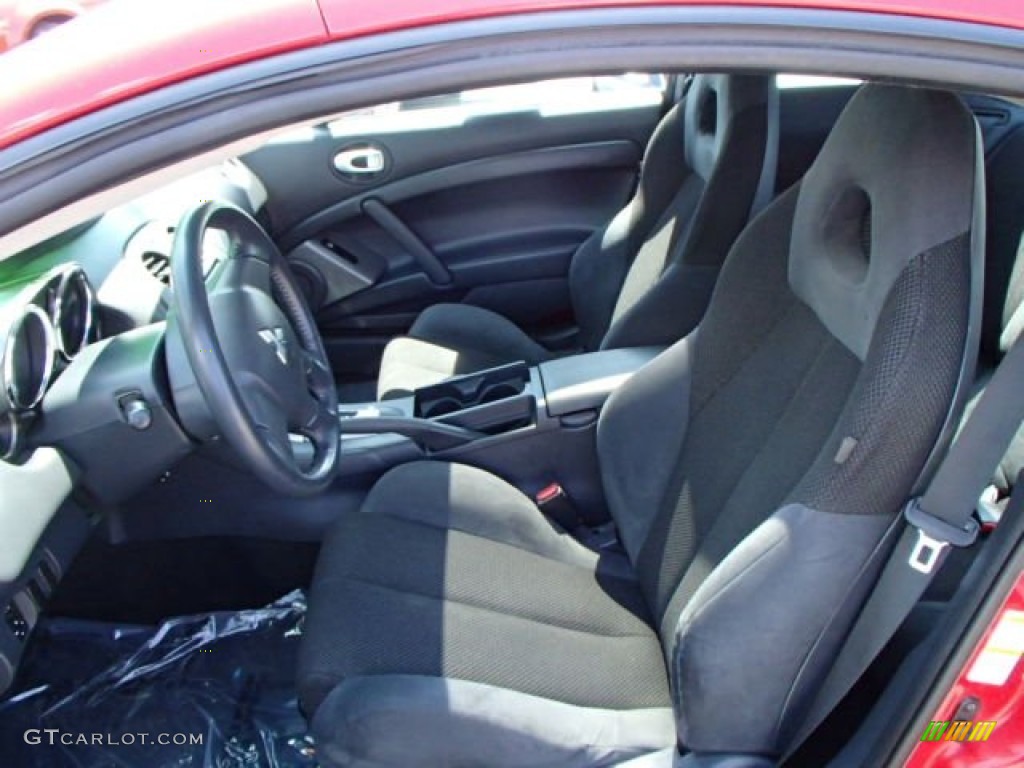 2007 Eclipse GS Coupe - Pure Red / Dark Charcoal photo #10