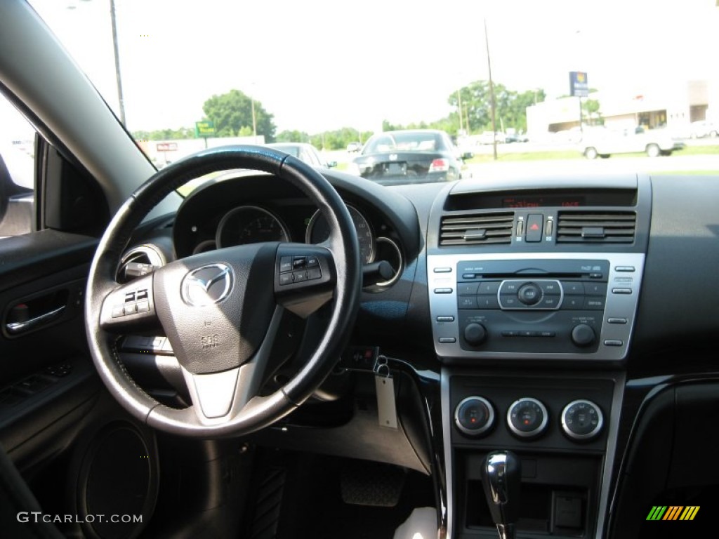 2012 MAZDA6 i Touring Sedan - White Platinum Pearl / Black photo #8