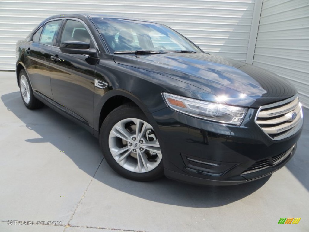 2014 Taurus SEL - Dark Side / Charcoal Black photo #2