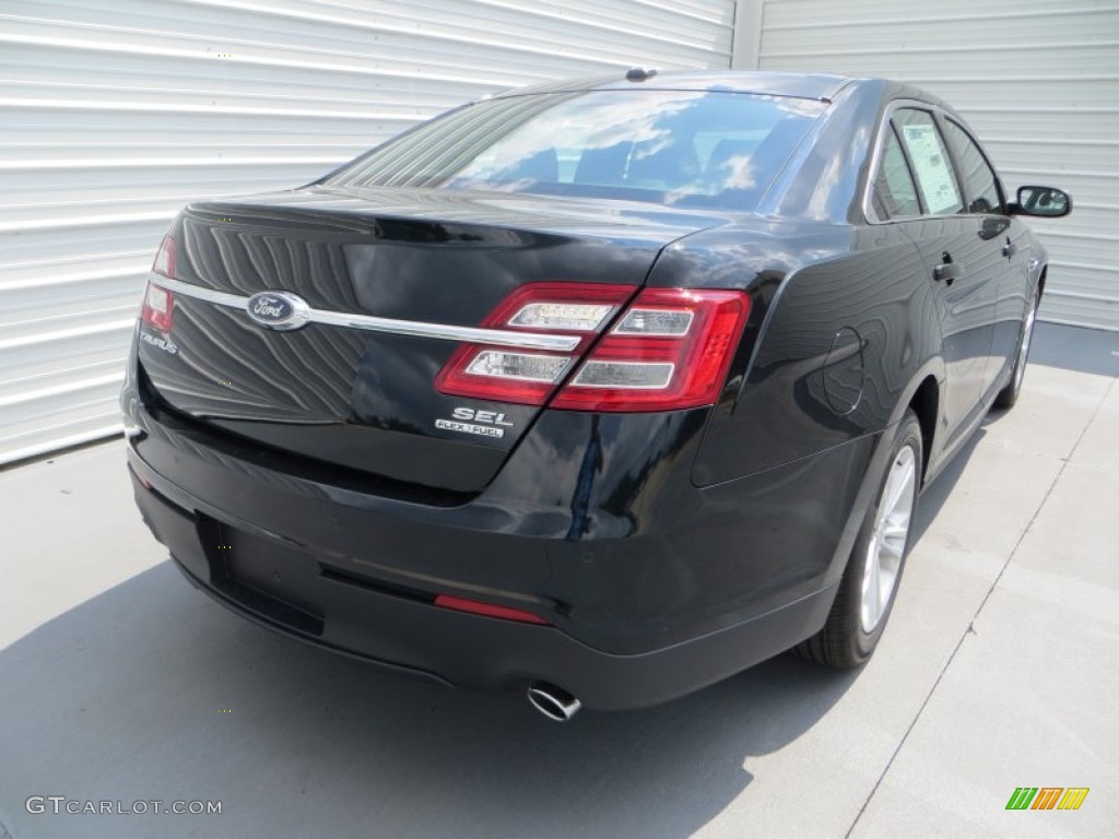 2014 Taurus SEL - Dark Side / Charcoal Black photo #4