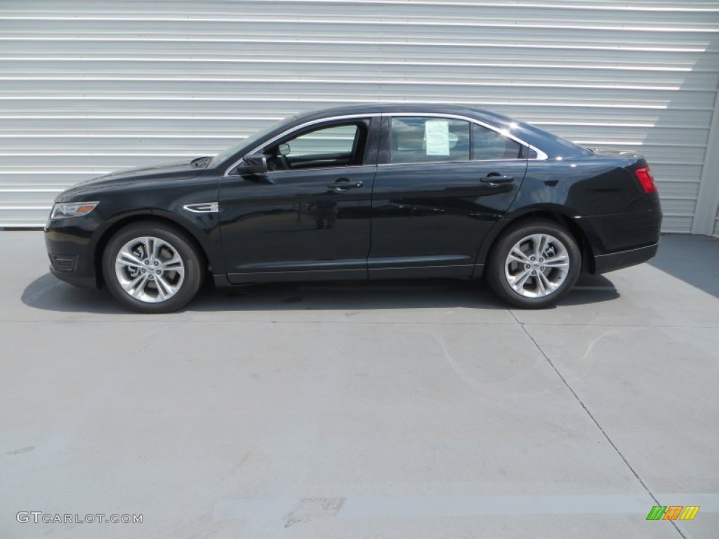 2014 Taurus SEL - Dark Side / Charcoal Black photo #6
