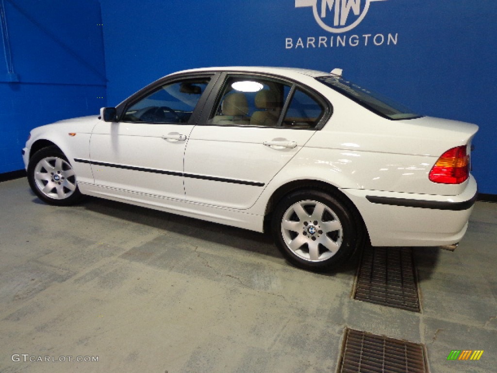 2004 3 Series 325xi Sedan - Alpine White / Black photo #22