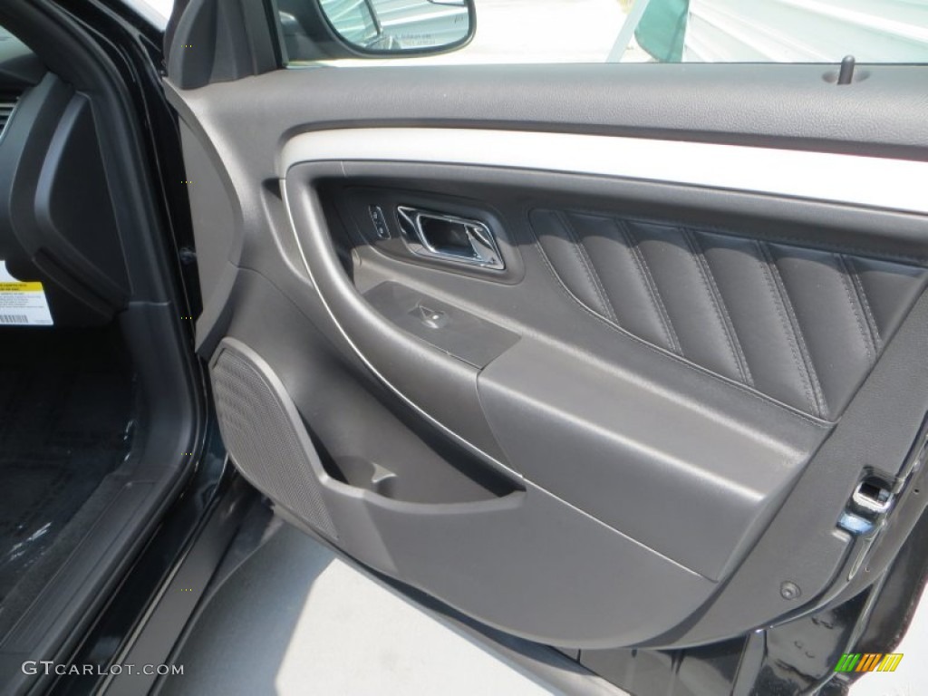 2014 Taurus SEL - Dark Side / Charcoal Black photo #15