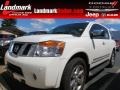Blizzard White 2012 Nissan Armada Platinum