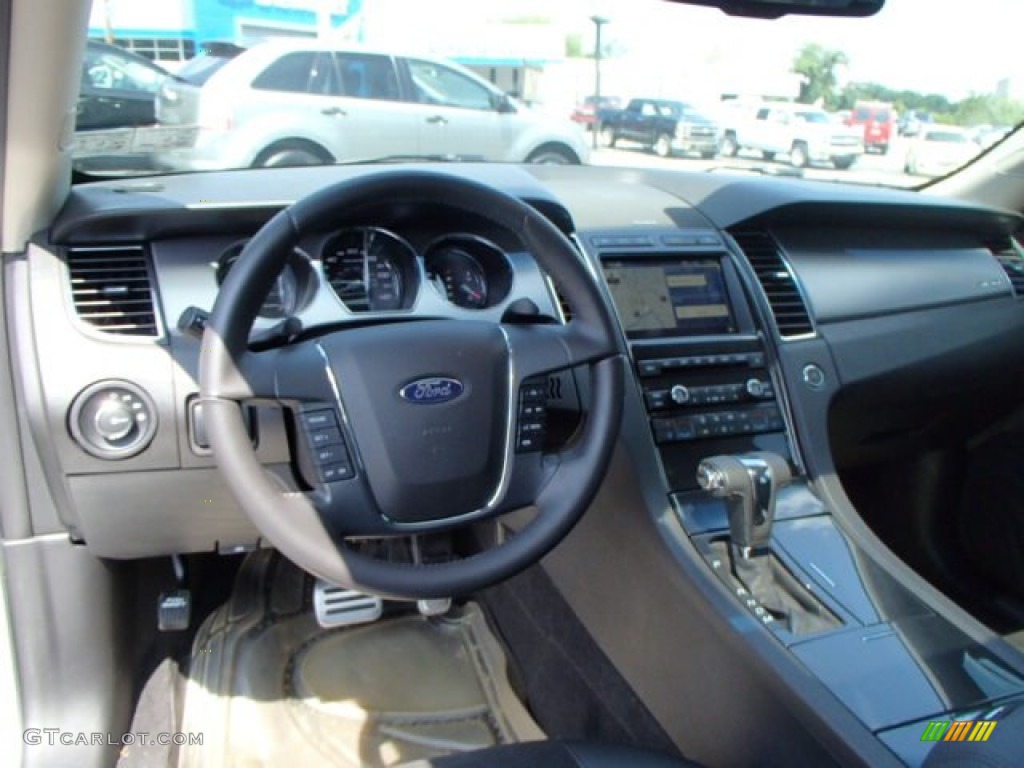 2010 Ford Taurus SHO AWD Charcoal Black Dashboard Photo #84940834