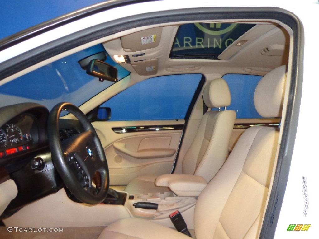 2004 3 Series 325xi Sedan - Alpine White / Black photo #36