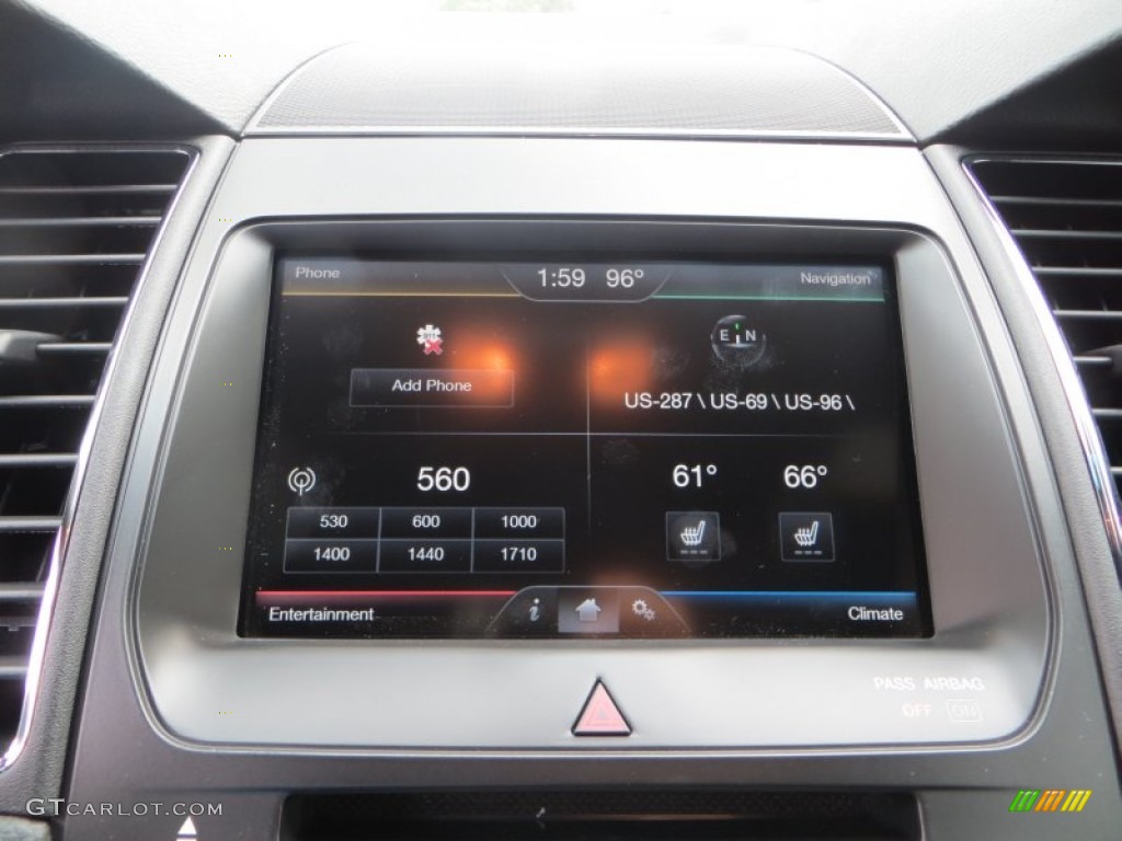 2014 Taurus SEL - Dark Side / Charcoal Black photo #27
