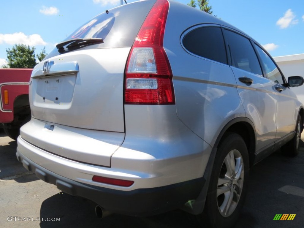 2010 CR-V EX - Alabaster Silver Metallic / Gray photo #2