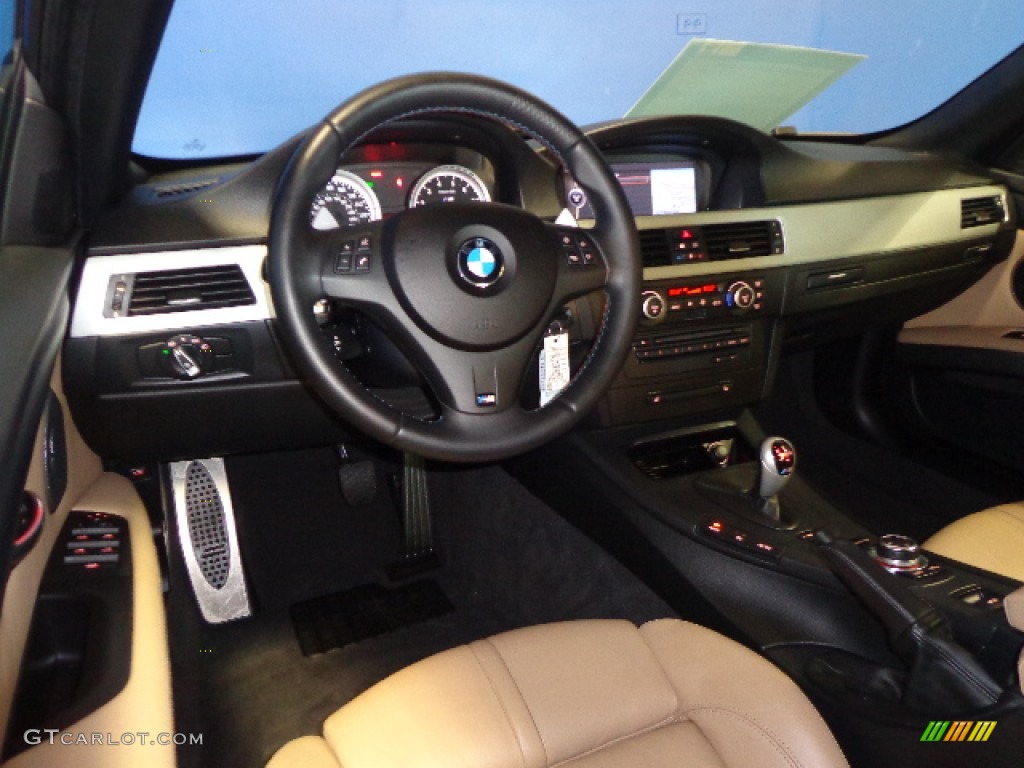 2009 M3 Convertible - Interlagos Blue Metallic / Bamboo Beige Novillo Leather photo #8