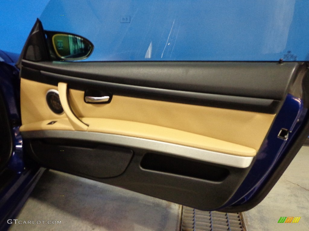 2009 M3 Convertible - Interlagos Blue Metallic / Bamboo Beige Novillo Leather photo #11