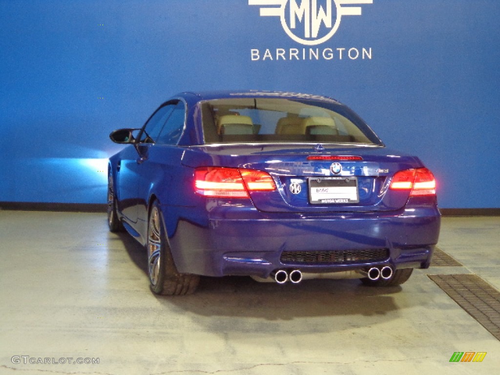 2009 M3 Convertible - Interlagos Blue Metallic / Bamboo Beige Novillo Leather photo #12