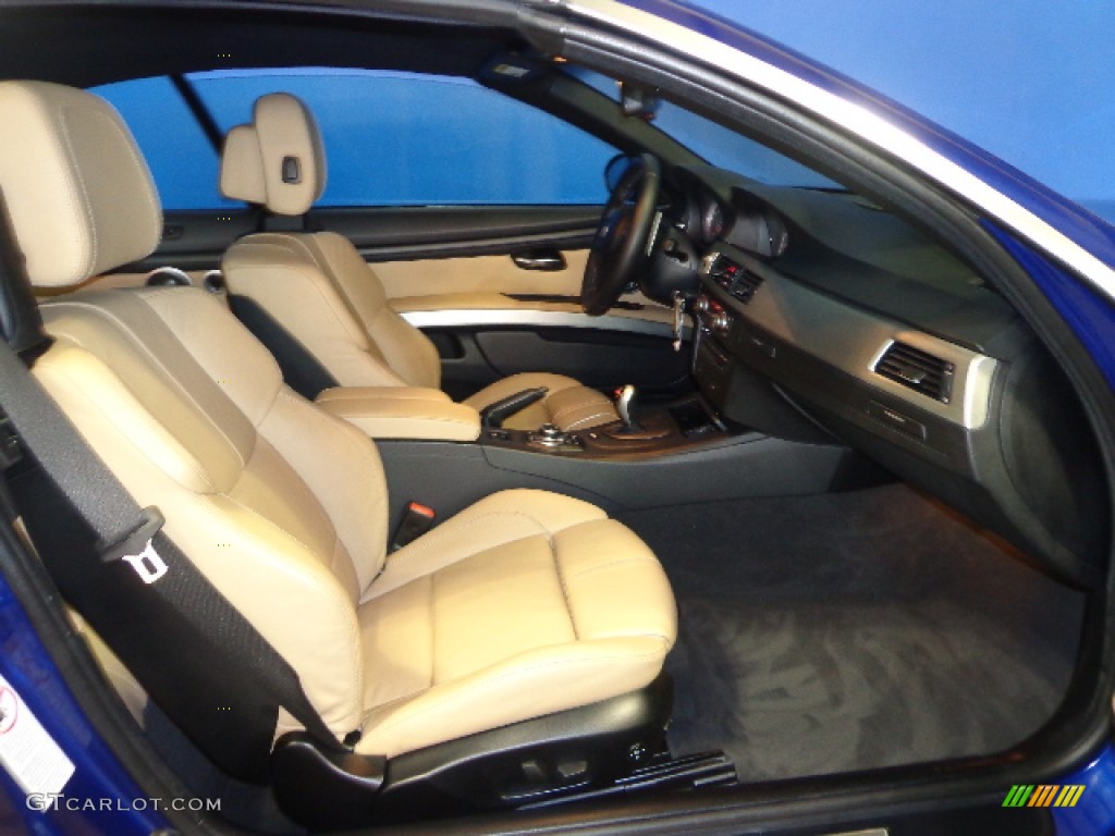 2009 M3 Convertible - Interlagos Blue Metallic / Bamboo Beige Novillo Leather photo #18