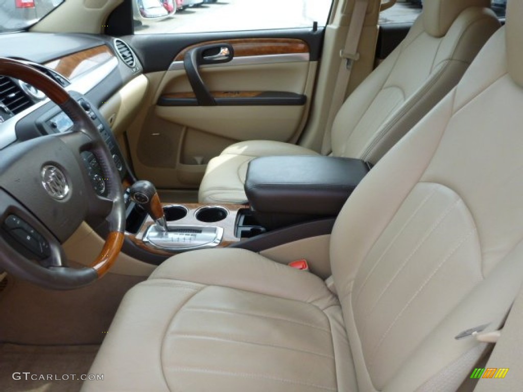 2008 Enclave CXL AWD - Gold Mist Metallic / Cashmere/Cocoa photo #10