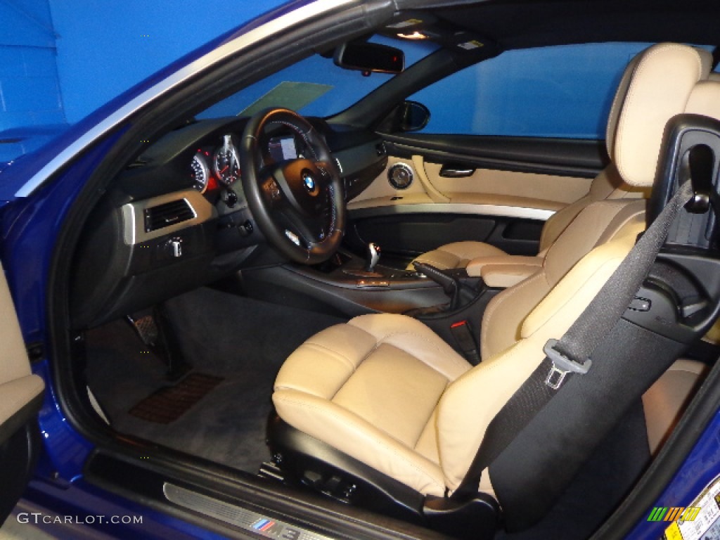 2009 M3 Convertible - Interlagos Blue Metallic / Bamboo Beige Novillo Leather photo #25