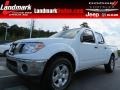 Avalanche White 2011 Nissan Frontier SV Crew Cab