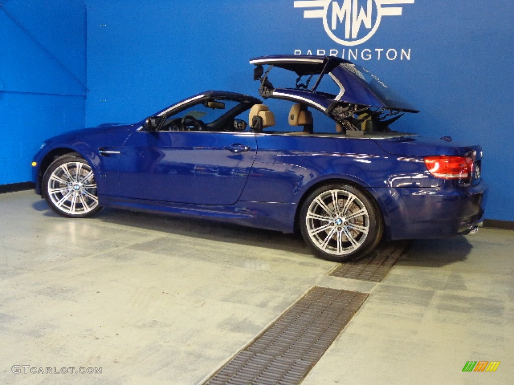2009 M3 Convertible - Interlagos Blue Metallic / Bamboo Beige Novillo Leather photo #35