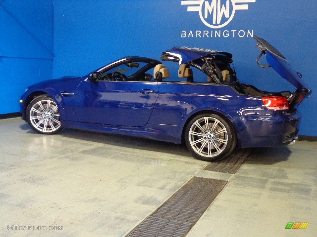 2009 M3 Convertible - Interlagos Blue Metallic / Bamboo Beige Novillo Leather photo #36