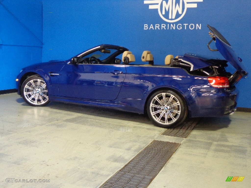 2009 M3 Convertible - Interlagos Blue Metallic / Bamboo Beige Novillo Leather photo #37