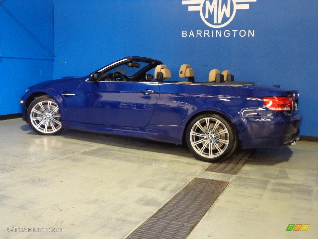 2009 M3 Convertible - Interlagos Blue Metallic / Bamboo Beige Novillo Leather photo #38