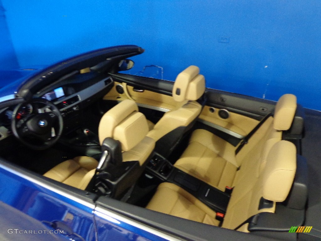 2009 M3 Convertible - Interlagos Blue Metallic / Bamboo Beige Novillo Leather photo #39