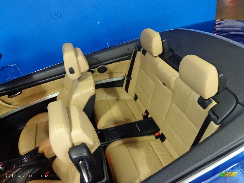 2009 M3 Convertible - Interlagos Blue Metallic / Bamboo Beige Novillo Leather photo #40