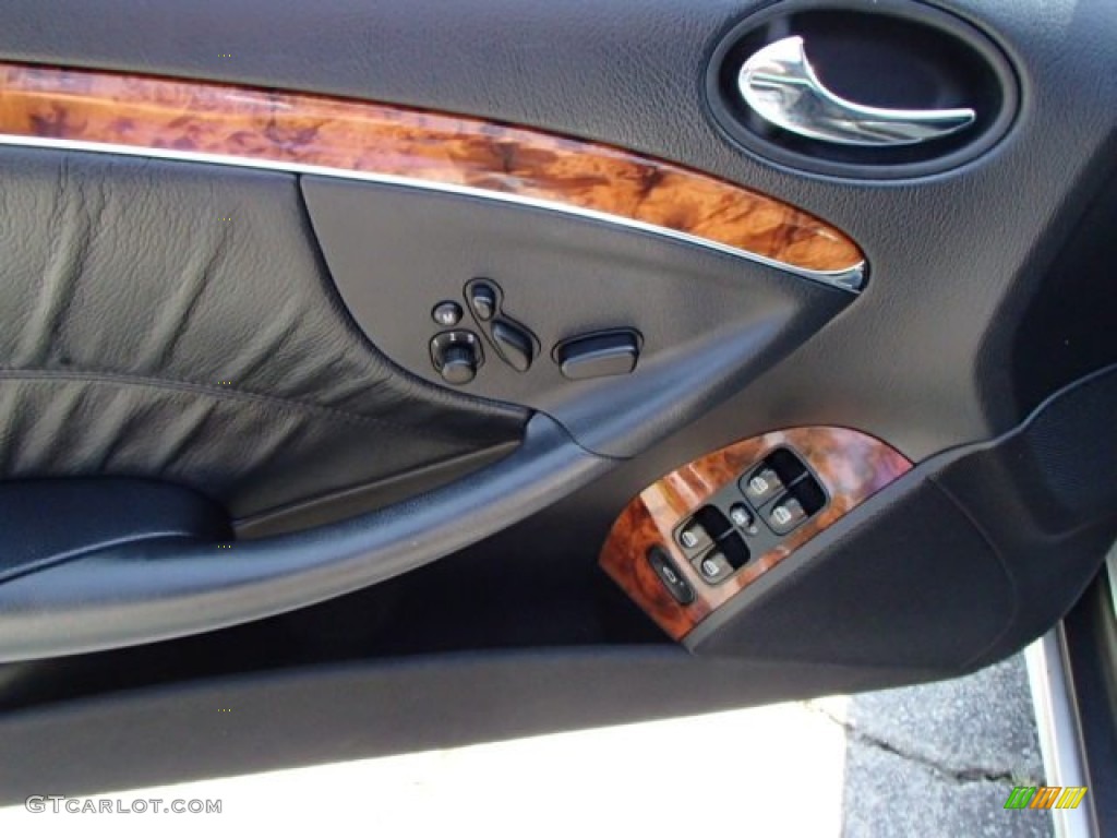 2006 CLK 350 Cabriolet - Iridium Silver Metallic / Black photo #12