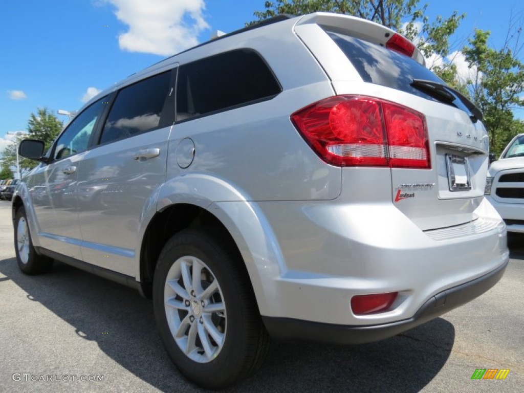 2014 Journey SXT - Bright Silver Metallic / Black photo #2