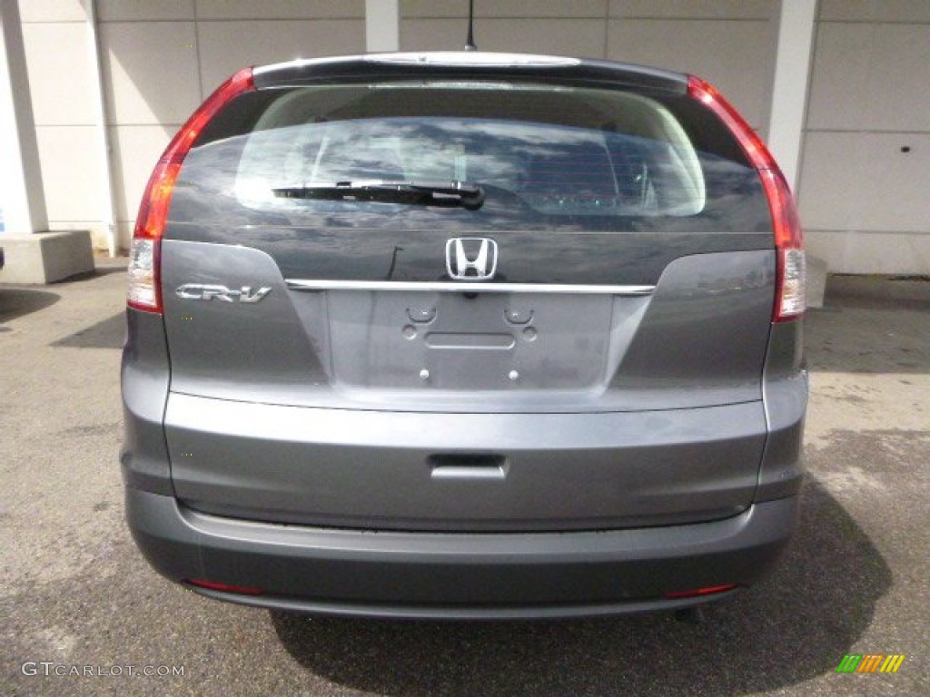 2013 CR-V LX - Polished Metal Metallic / Gray photo #4