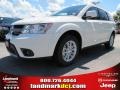 2014 White Dodge Journey SXT  photo #1