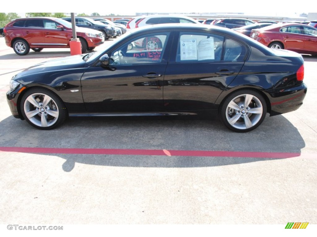 2011 3 Series 335i Sedan - Jet Black / Black photo #5