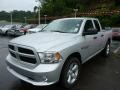 2014 Bright Silver Metallic Ram 1500 Express Quad Cab 4x4  photo #1