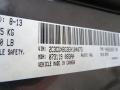 PAU: Granite Crystal Metallic 2014 Dodge Charger SE Color Code