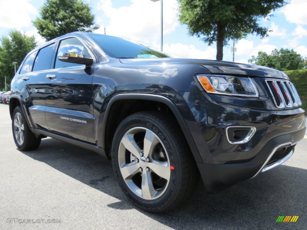 2014 Grand Cherokee Limited - Maximum Steel Metallic / Morocco Black photo #4