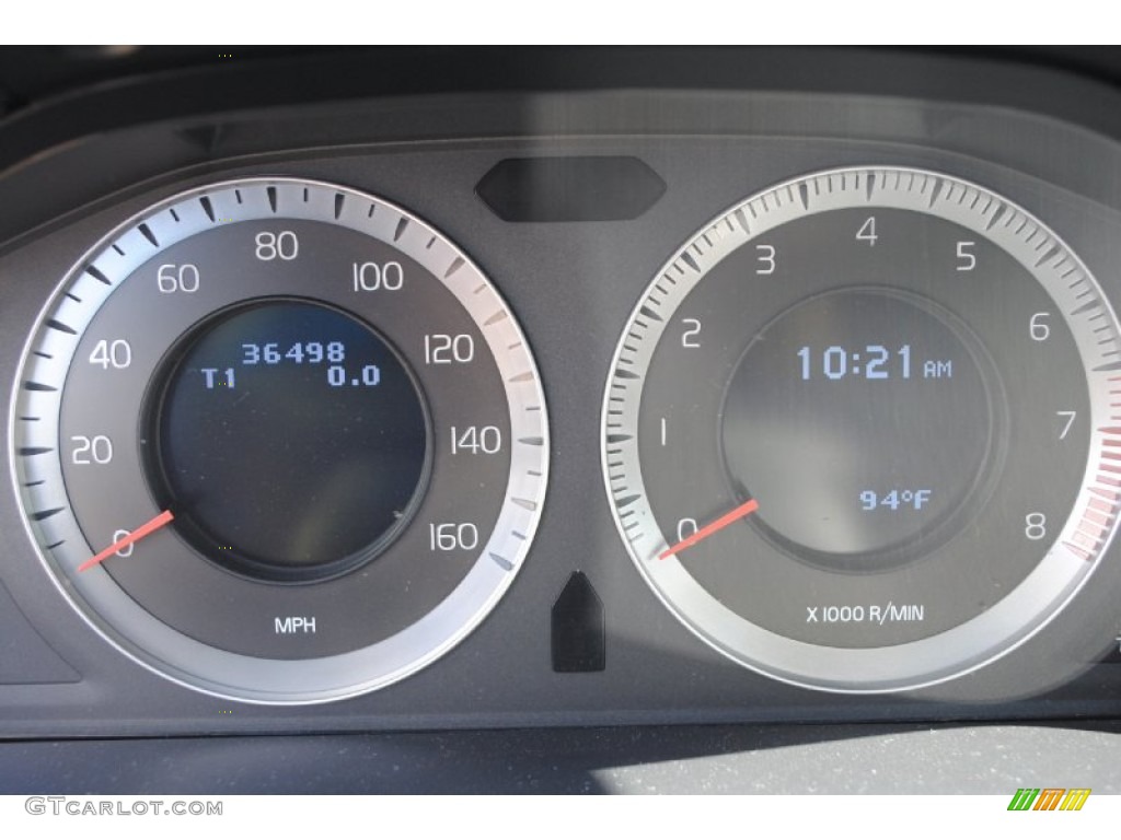 2010 XC60 T6 AWD - Silver Metallic / Anthracite photo #28