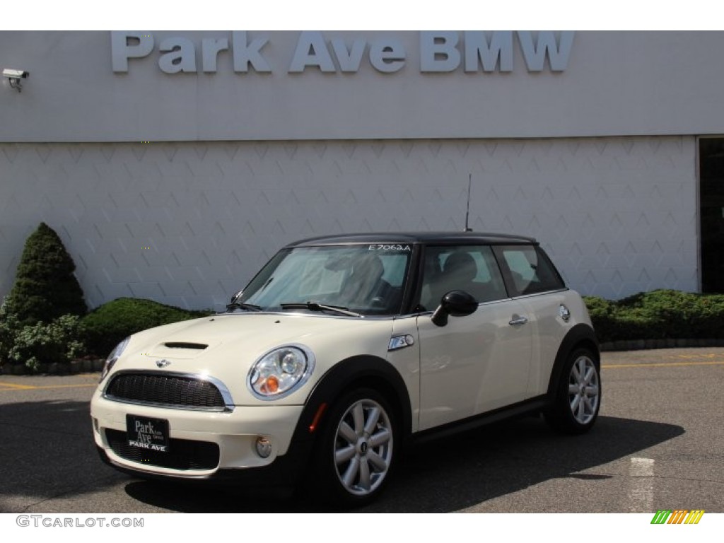 2007 Cooper S Hardtop - Pepper White / Carbon Black/Carbon Black photo #1