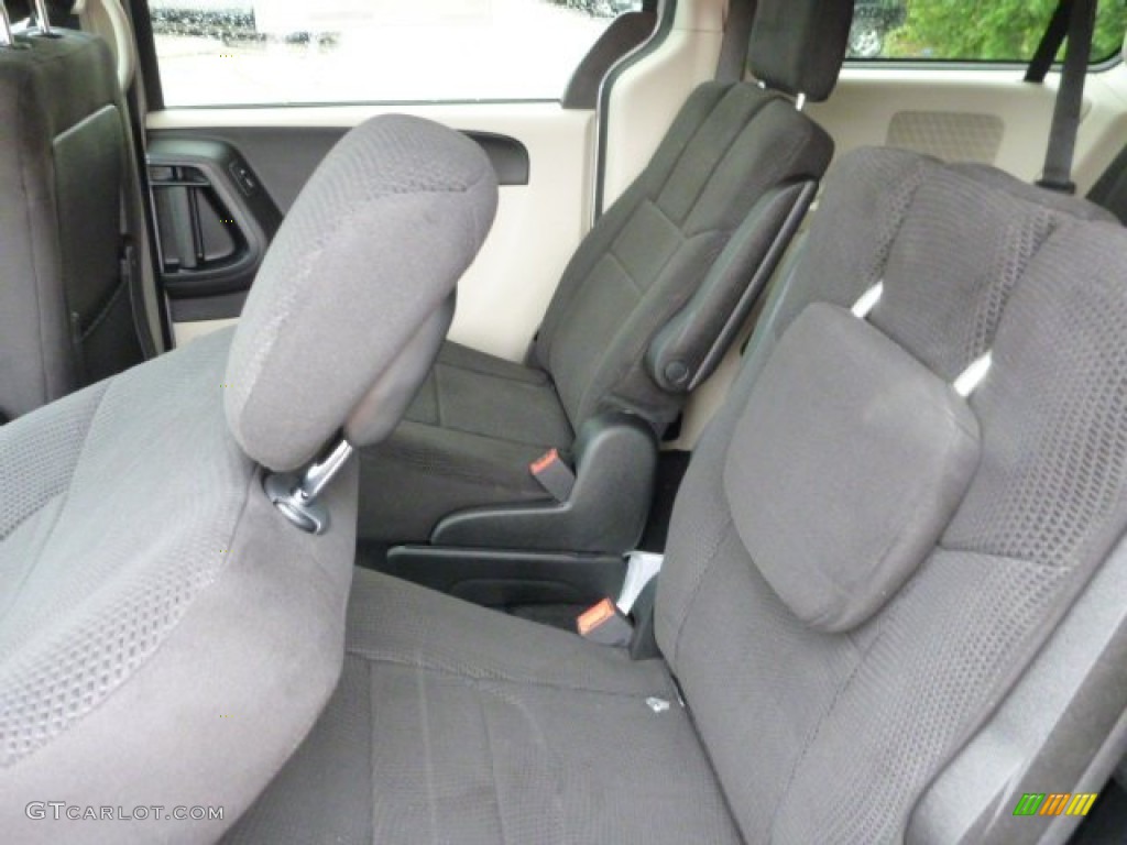 Black/Light Graystone Interior 2014 Dodge Grand Caravan SE Photo #84945664